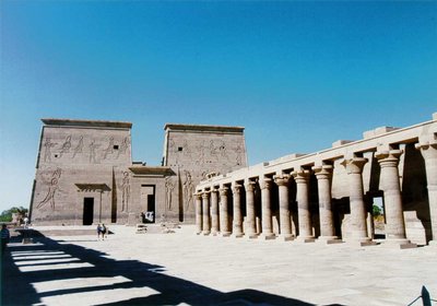 Philae Courtyard