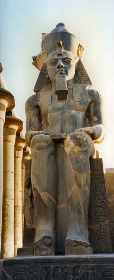 Luxor Temple Ramses Panorama